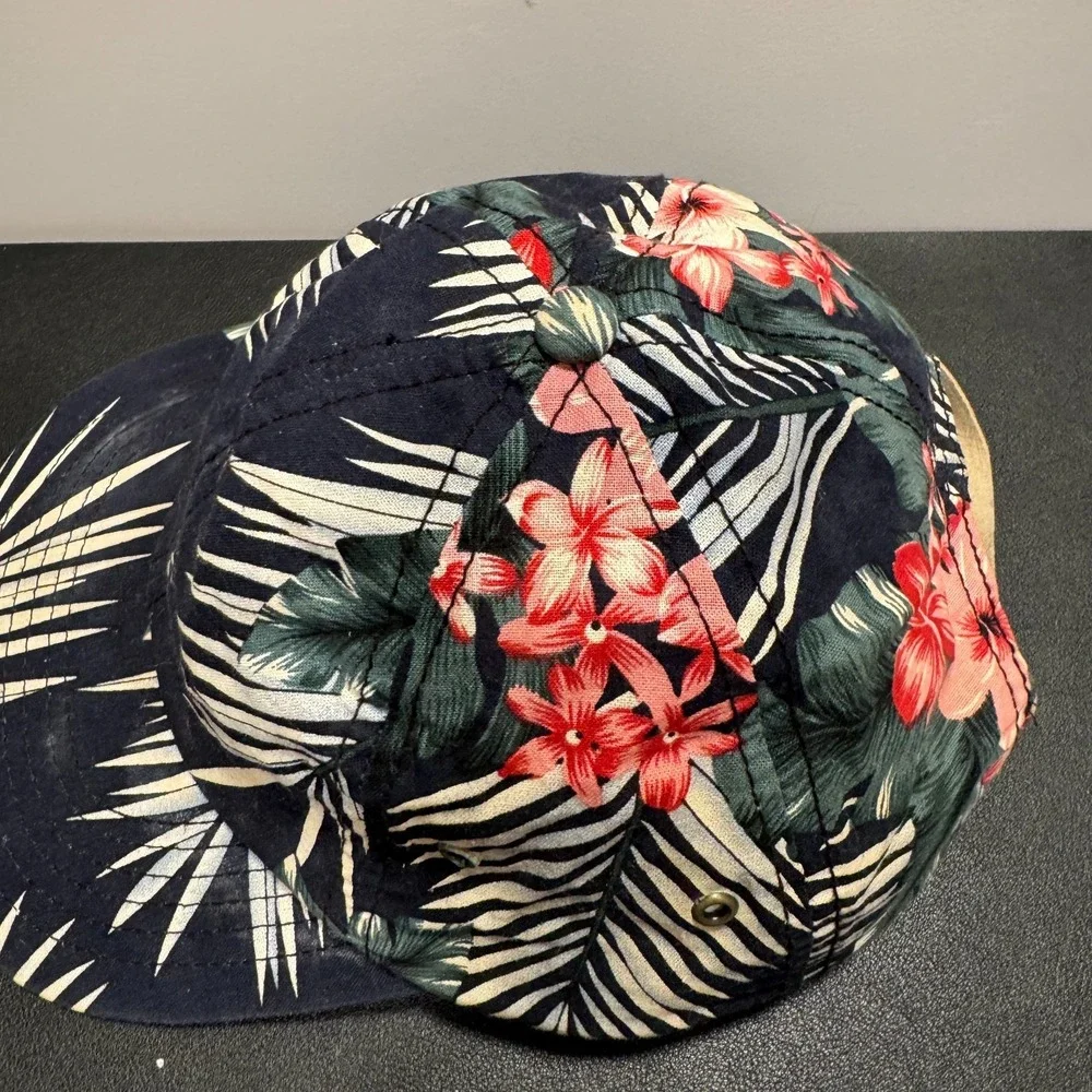 Goodfellow & Co Hat Cap Tropical Print Floral Hawaiian OSFM Strap Back Adult‎